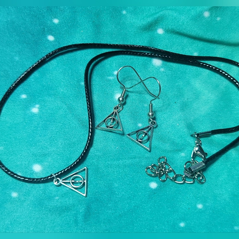 Deathly Hollows jewelry Set